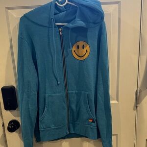 Aviator Nation Sky Blue Hoodie